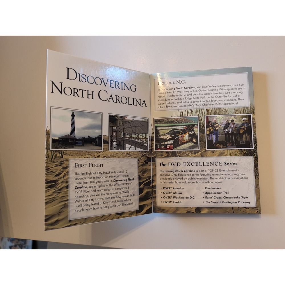 Discovering North Carolina‎ (DVD, 2011) - Picture 3 of 3